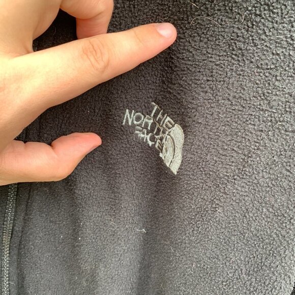 Vintage The North Face Reversible Sherpa Zip Up Jacket Medium - Picture 9 of 12